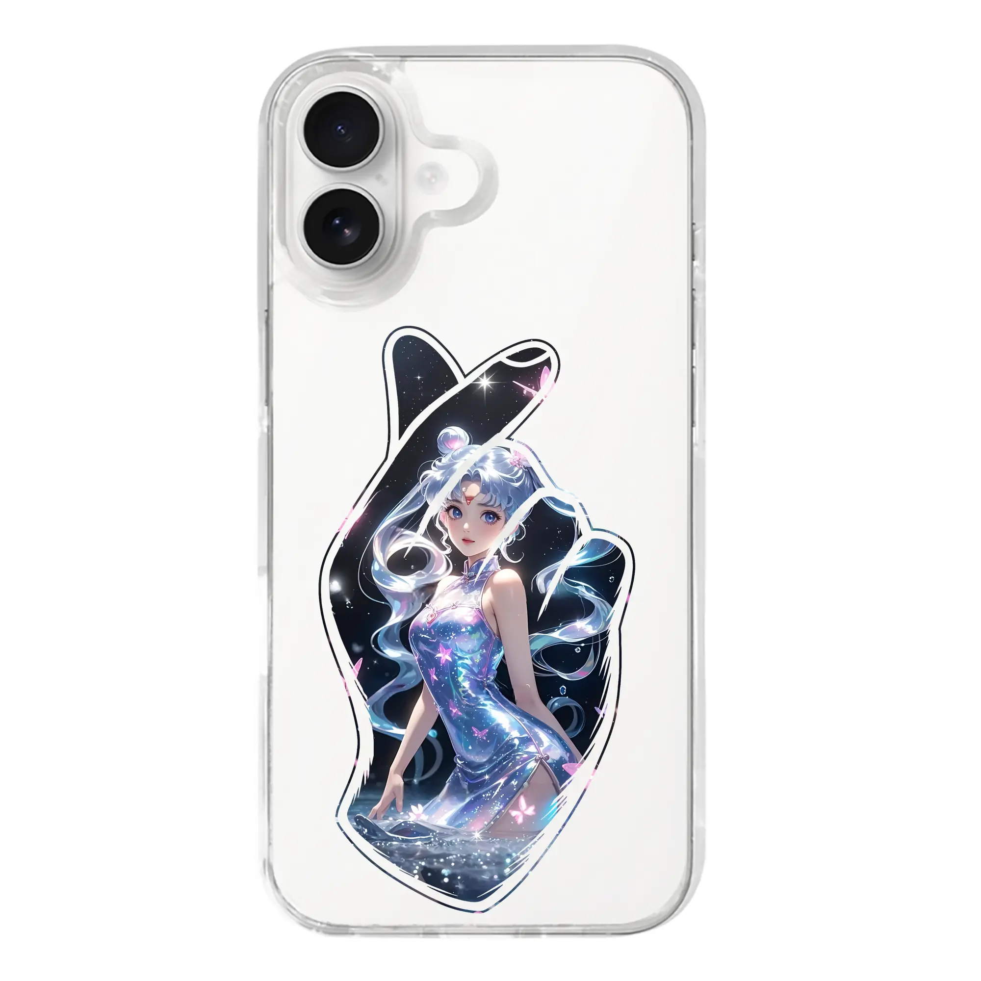 美少女戦士セーラームーン グッズ 月野 うさぎ - iPhone 17シリーズ 透明スマホケース – 薄型・耐衝撃・精密フィット保護カバー